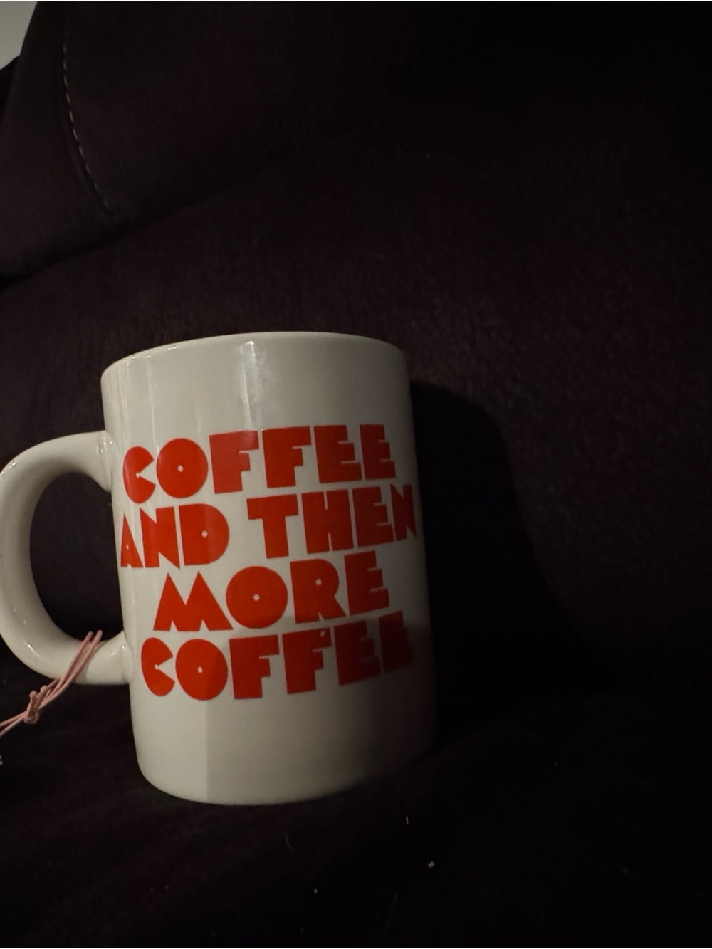 ban.do White Mug with Bold Orange-Red Text - Picture 6 of 8